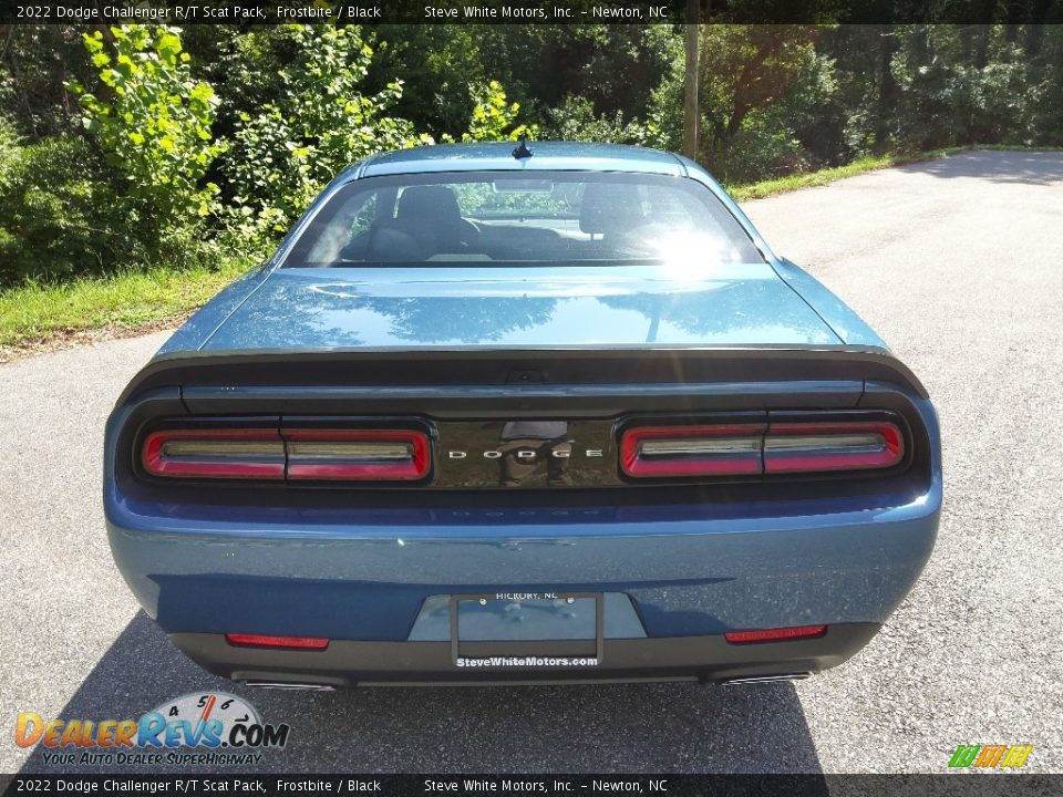 2022 Dodge Challenger R/T Scat Pack Frostbite / Black Photo #7