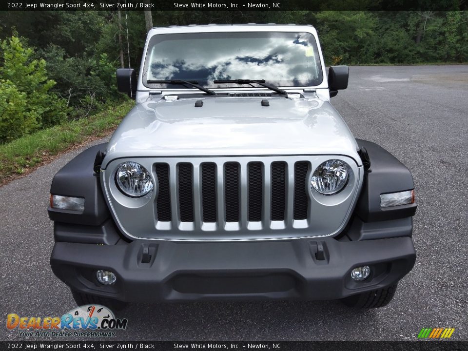 2022 Jeep Wrangler Sport 4x4 Silver Zynith / Black Photo #3