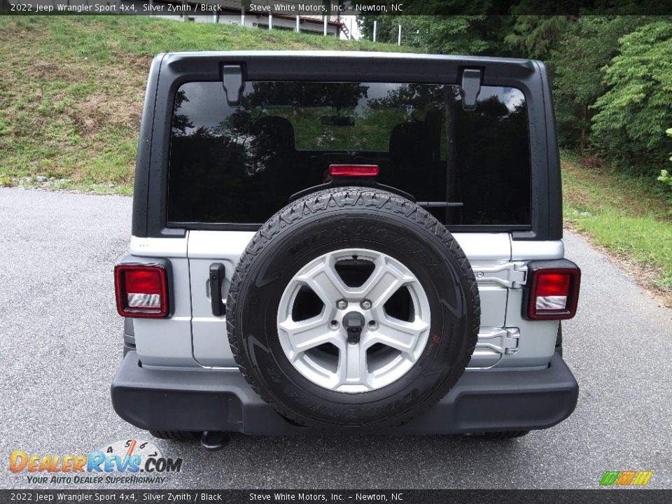 2022 Jeep Wrangler Sport 4x4 Silver Zynith / Black Photo #7