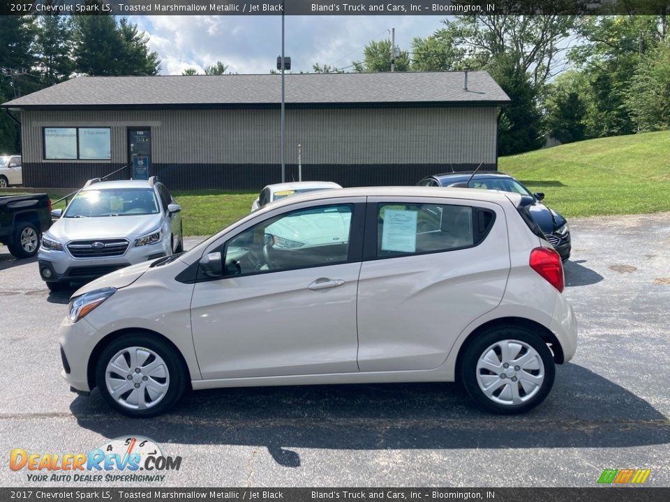 2017 Chevrolet Spark LS Toasted Marshmallow Metallic / Jet Black Photo #1