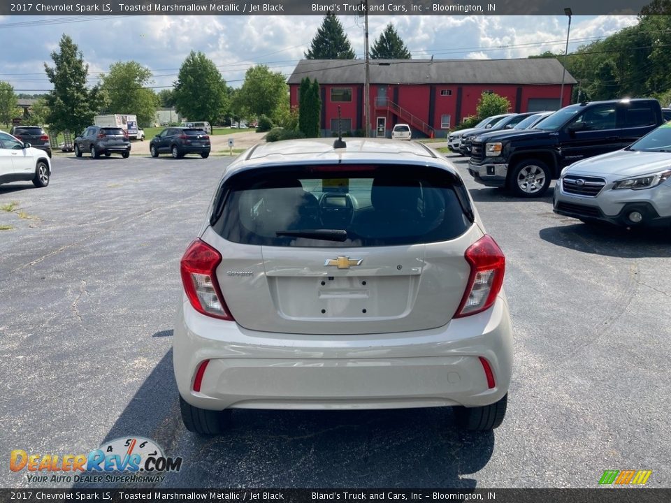 2017 Chevrolet Spark LS Toasted Marshmallow Metallic / Jet Black Photo #4