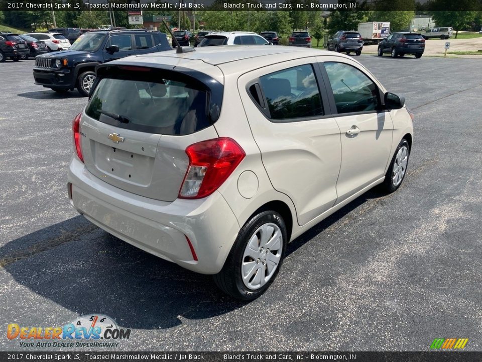 2017 Chevrolet Spark LS Toasted Marshmallow Metallic / Jet Black Photo #5