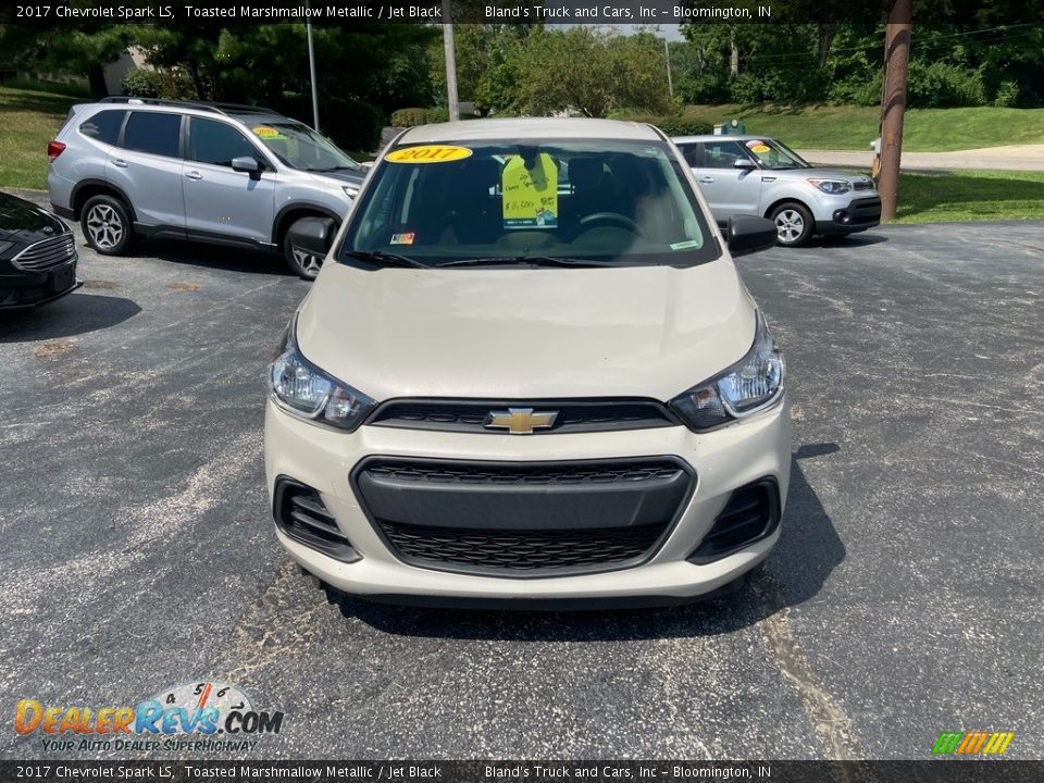 2017 Chevrolet Spark LS Toasted Marshmallow Metallic / Jet Black Photo #7