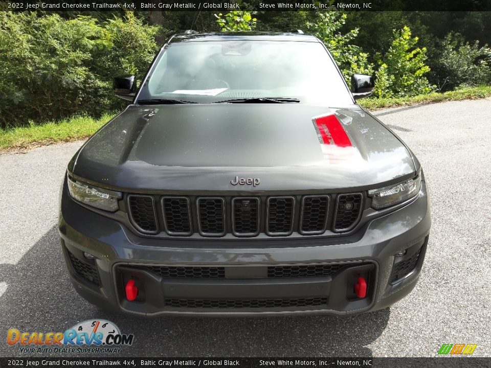 2022 Jeep Grand Cherokee Trailhawk 4x4 Baltic Gray Metallic / Global Black Photo #3