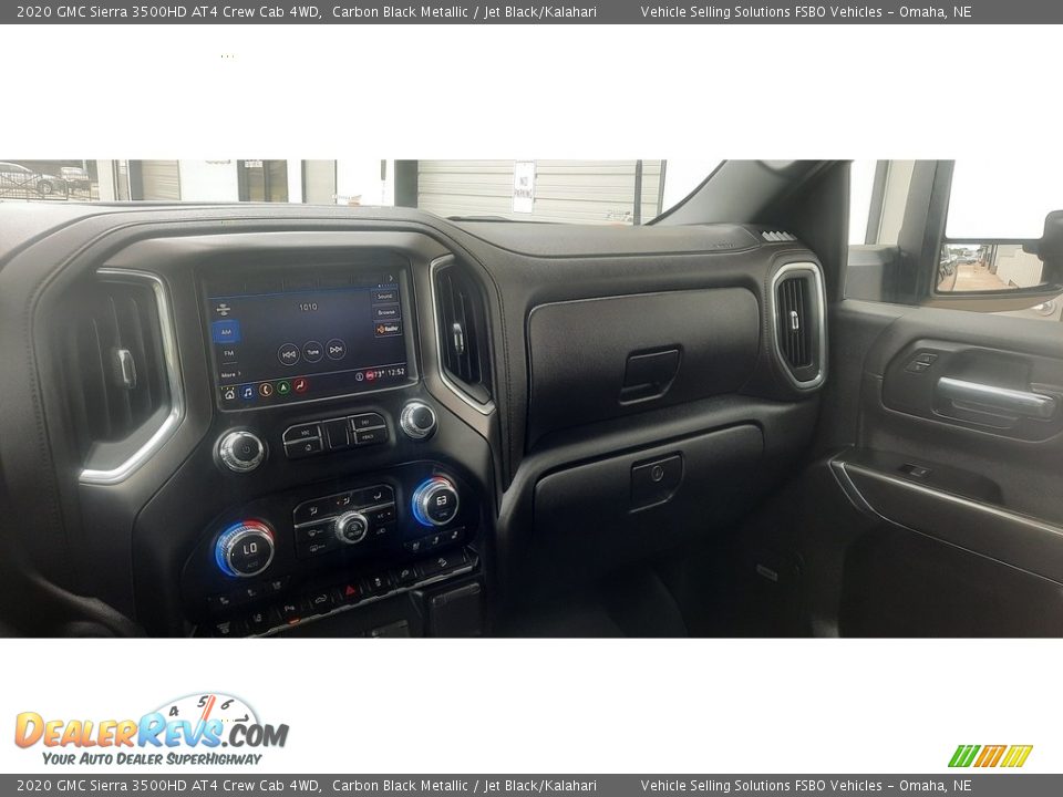 2020 GMC Sierra 3500HD AT4 Crew Cab 4WD Carbon Black Metallic / Jet Black/Kalahari Photo #15
