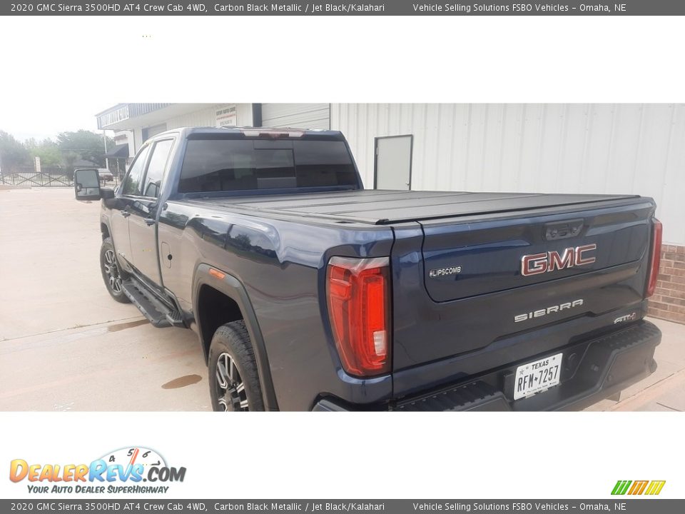 2020 GMC Sierra 3500HD AT4 Crew Cab 4WD Carbon Black Metallic / Jet Black/Kalahari Photo #17