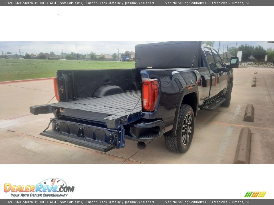 2020 GMC Sierra 3500HD AT4 Crew Cab 4WD Carbon Black Metallic / Jet Black/Kalahari Photo #18