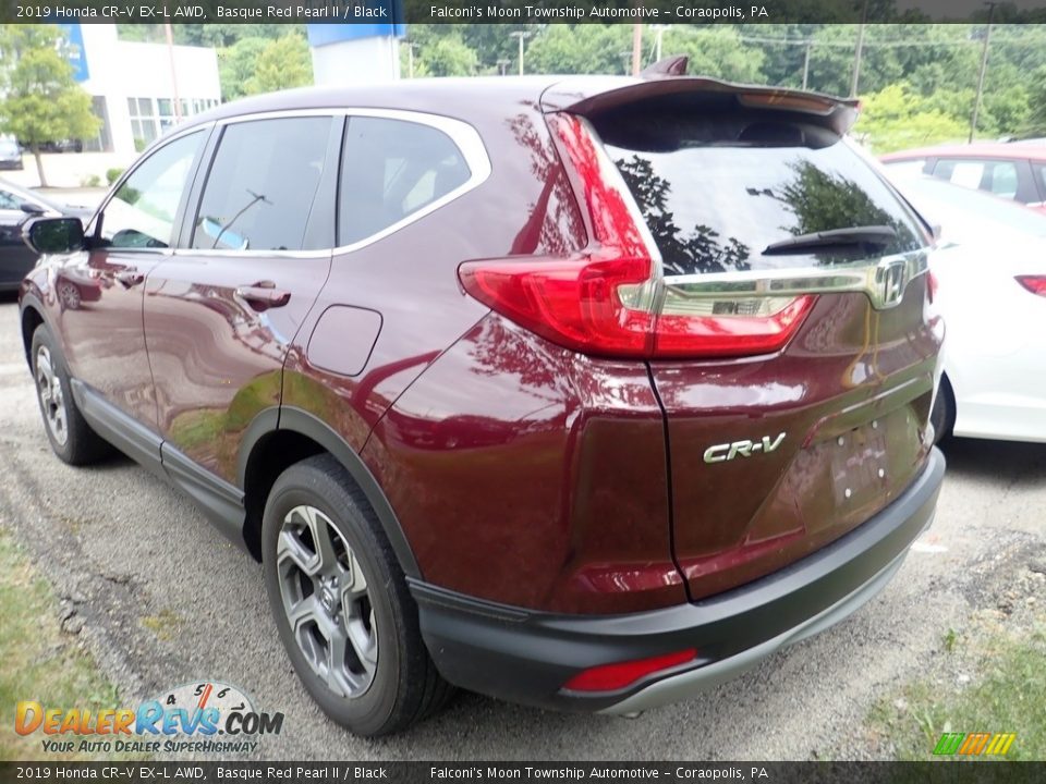 2019 Honda CR-V EX-L AWD Basque Red Pearl II / Black Photo #2