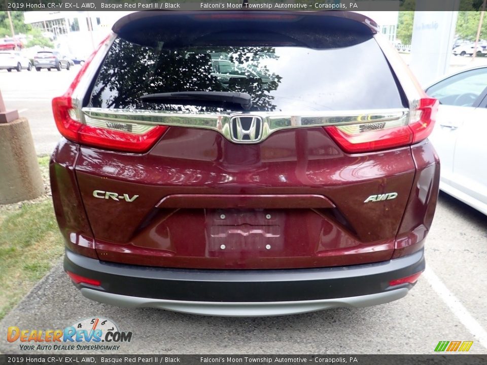 2019 Honda CR-V EX-L AWD Basque Red Pearl II / Black Photo #3