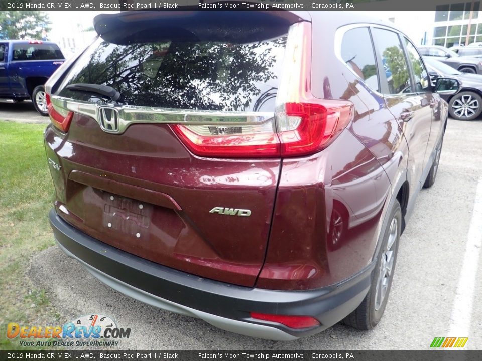 2019 Honda CR-V EX-L AWD Basque Red Pearl II / Black Photo #4
