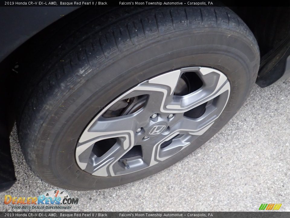 2019 Honda CR-V EX-L AWD Basque Red Pearl II / Black Photo #5