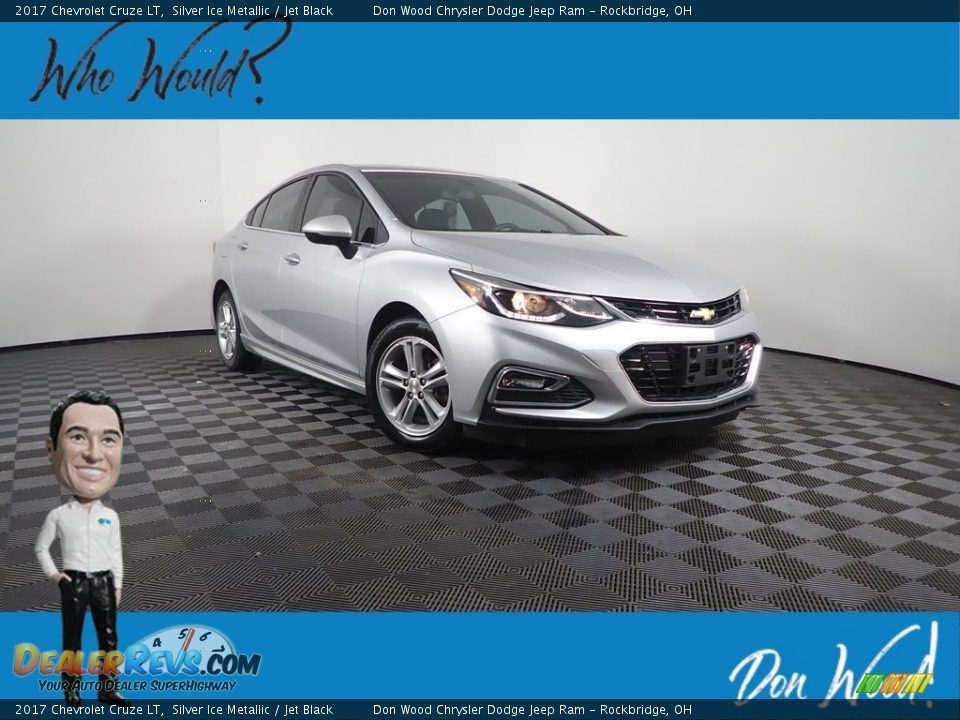 2017 Chevrolet Cruze LT Silver Ice Metallic / Jet Black Photo #1