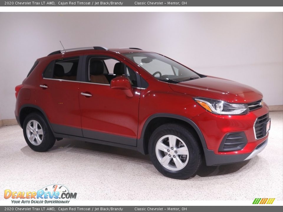 2020 Chevrolet Trax LT AWD Cajun Red Tintcoat / Jet Black/Brandy Photo #1