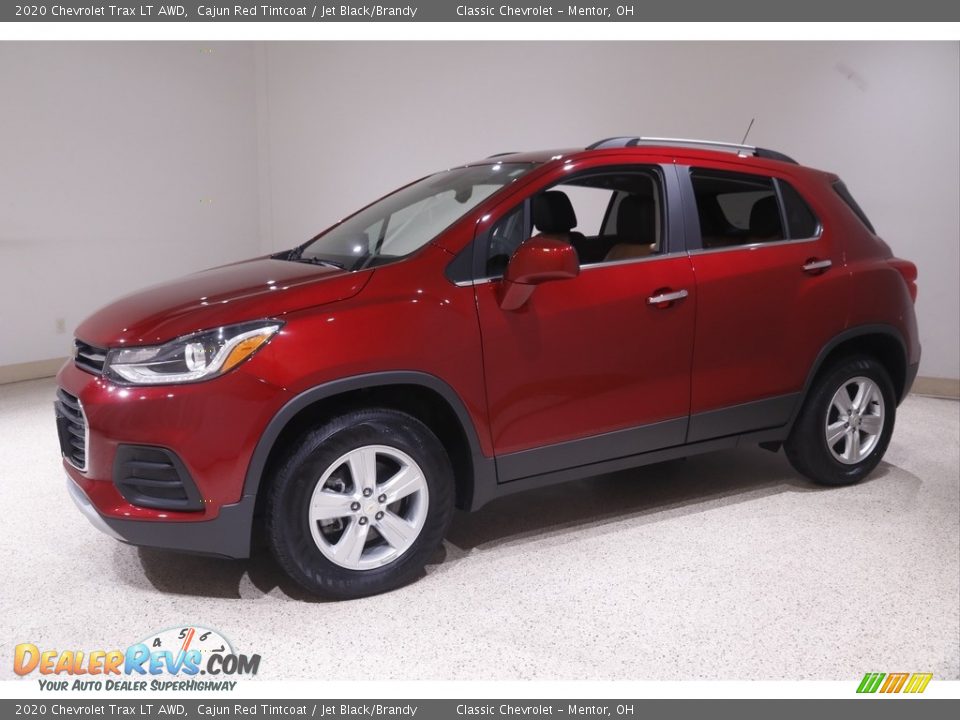 2020 Chevrolet Trax LT AWD Cajun Red Tintcoat / Jet Black/Brandy Photo #3