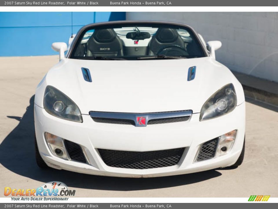 2007 Saturn Sky Red Line Roadster Polar White / Black Photo #8