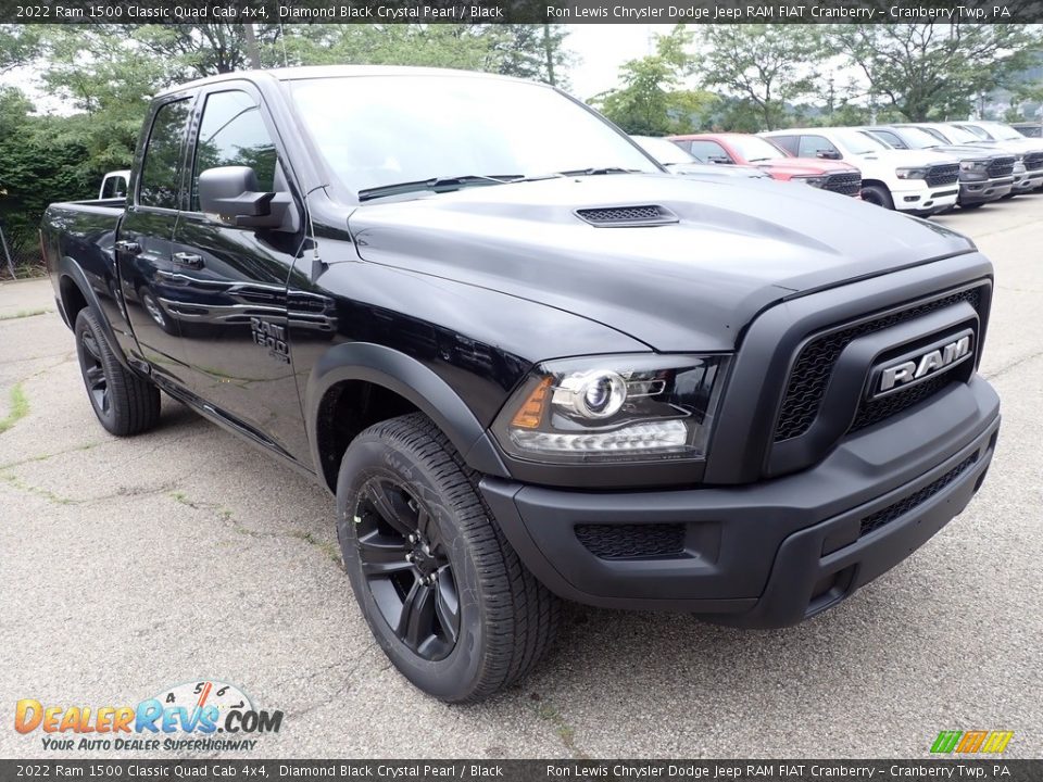 Front 3/4 View of 2022 Ram 1500 Classic Quad Cab 4x4 Photo #7