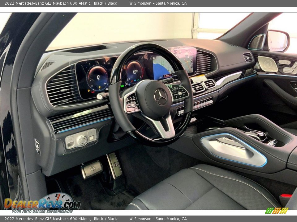 Black Interior - 2022 Mercedes-Benz GLS Maybach 600 4Matic Photo #4