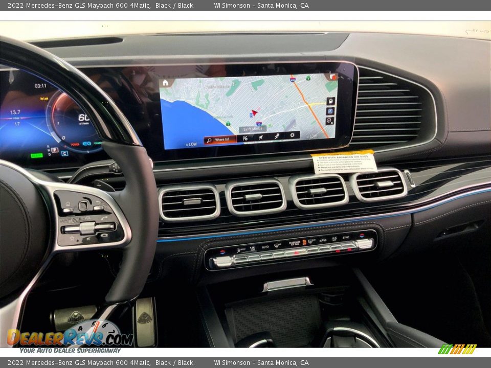 Controls of 2022 Mercedes-Benz GLS Maybach 600 4Matic Photo #7