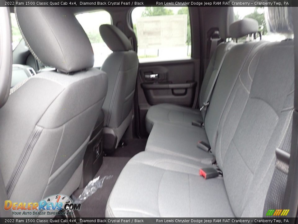 Rear Seat of 2022 Ram 1500 Classic Quad Cab 4x4 Photo #12