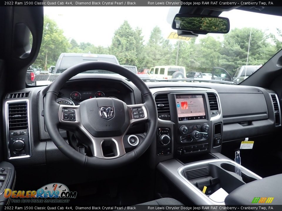 Dashboard of 2022 Ram 1500 Classic Quad Cab 4x4 Photo #13