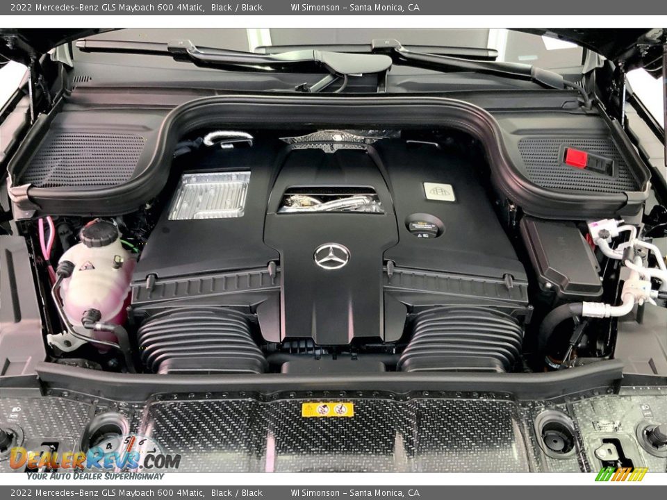 2022 Mercedes-Benz GLS Maybach 600 4Matic 4.0 Liter DI biturbo DOHC 32-Valve VVT V8 Engine Photo #9