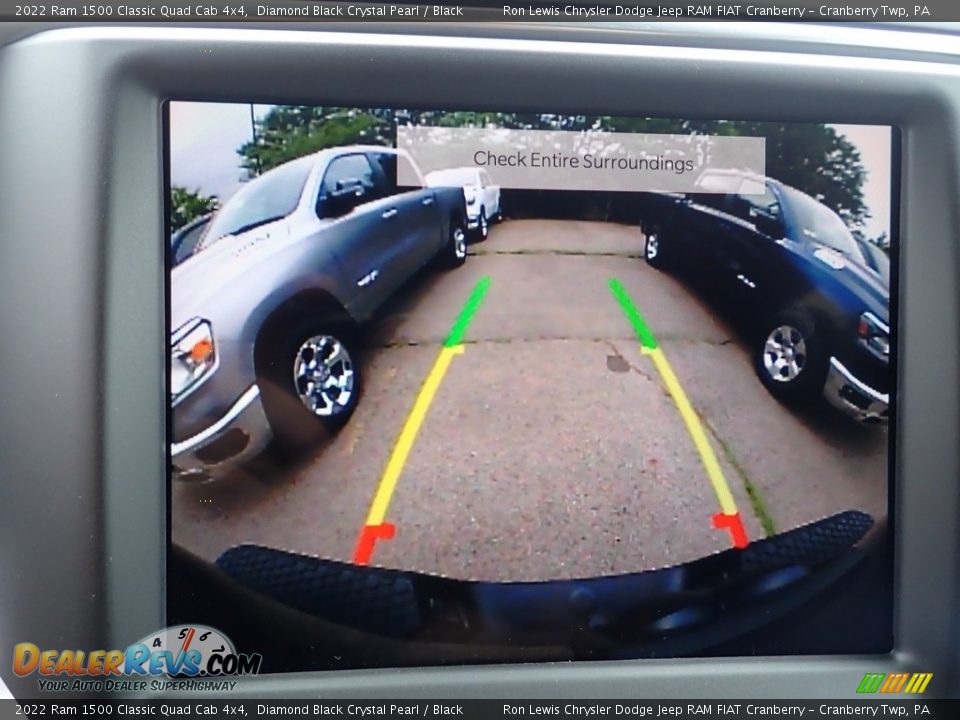 2022 Ram 1500 Classic Quad Cab 4x4 Diamond Black Crystal Pearl / Black Photo #18