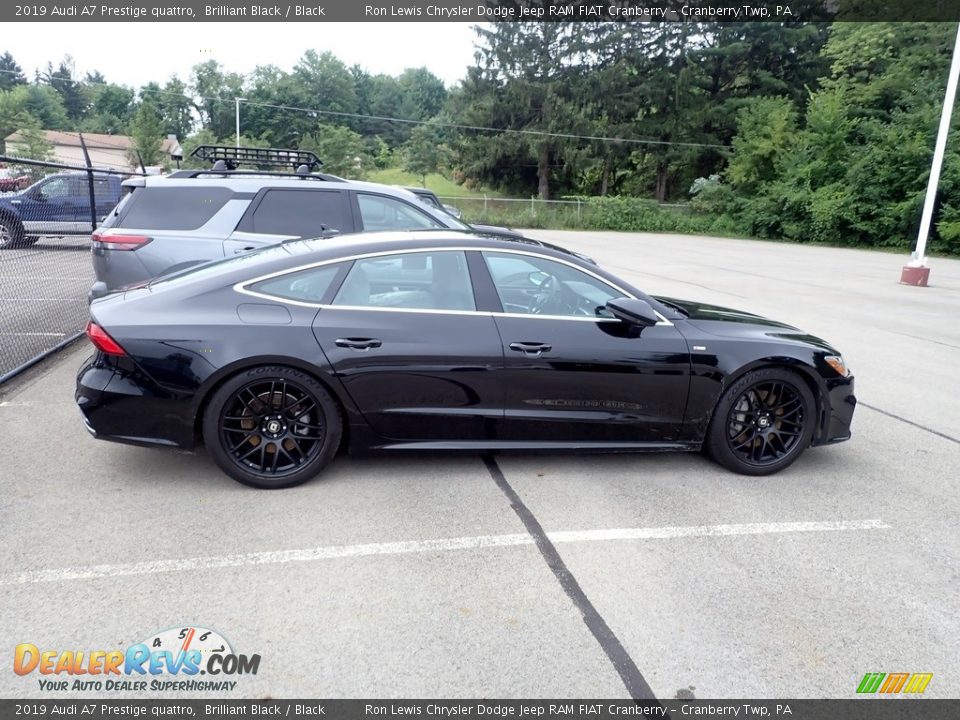 Brilliant Black 2019 Audi A7 Prestige quattro Photo #4