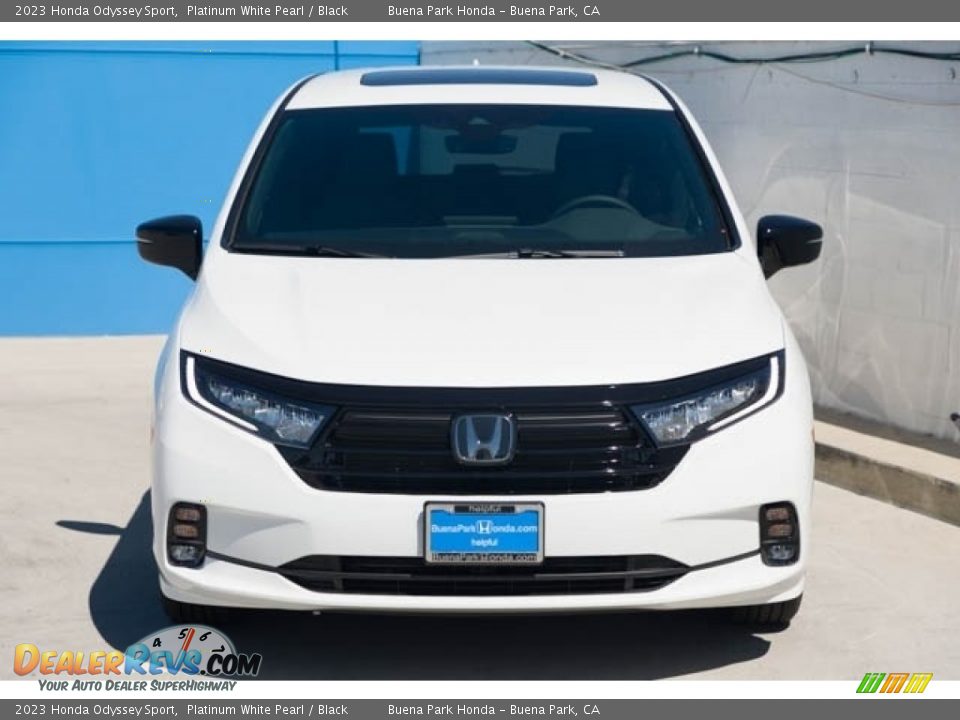 2023 Honda Odyssey Sport Platinum White Pearl / Black Photo #3