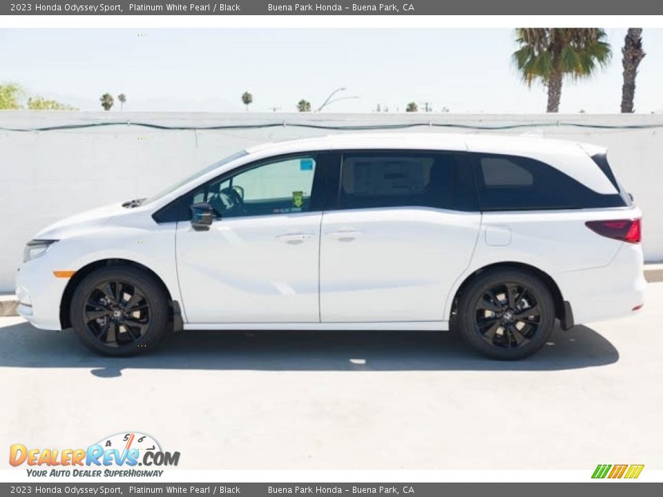 Platinum White Pearl 2023 Honda Odyssey Sport Photo #4