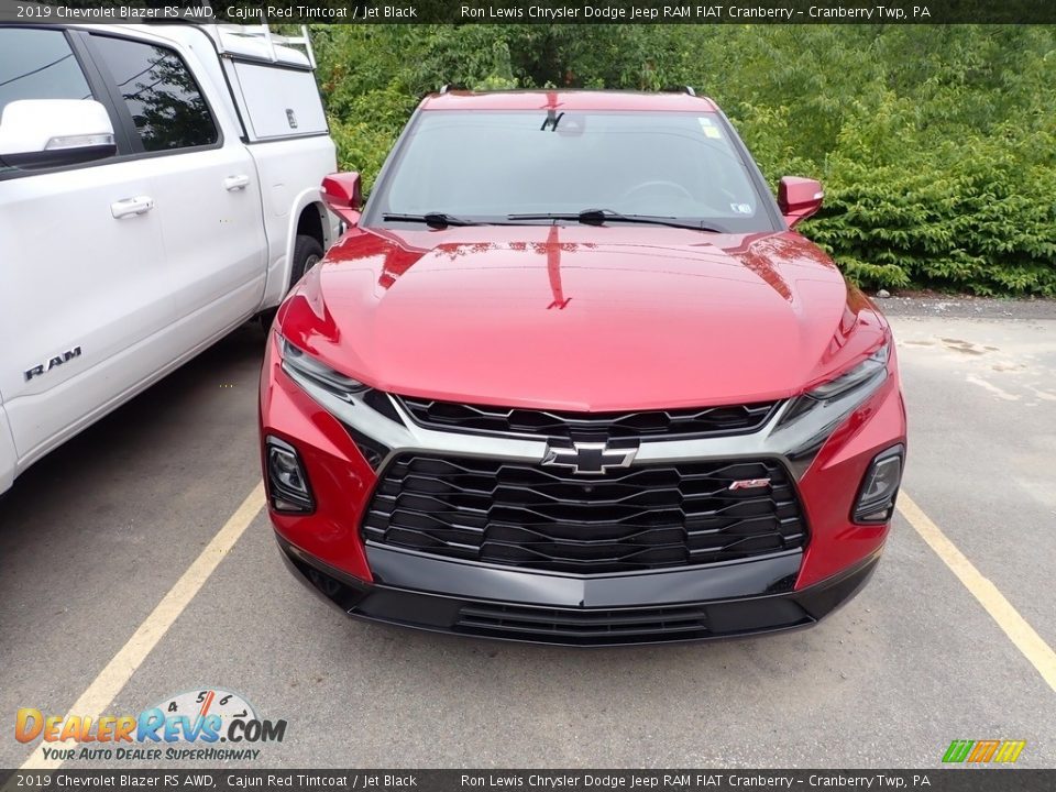 2019 Chevrolet Blazer RS AWD Cajun Red Tintcoat / Jet Black Photo #2