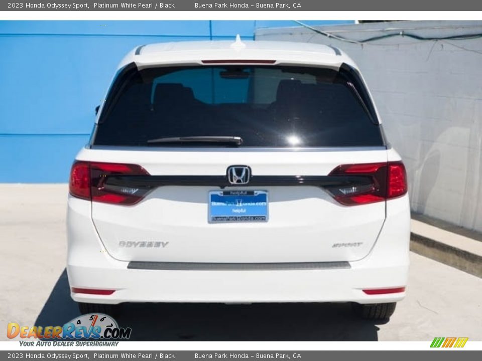 2023 Honda Odyssey Sport Platinum White Pearl / Black Photo #5