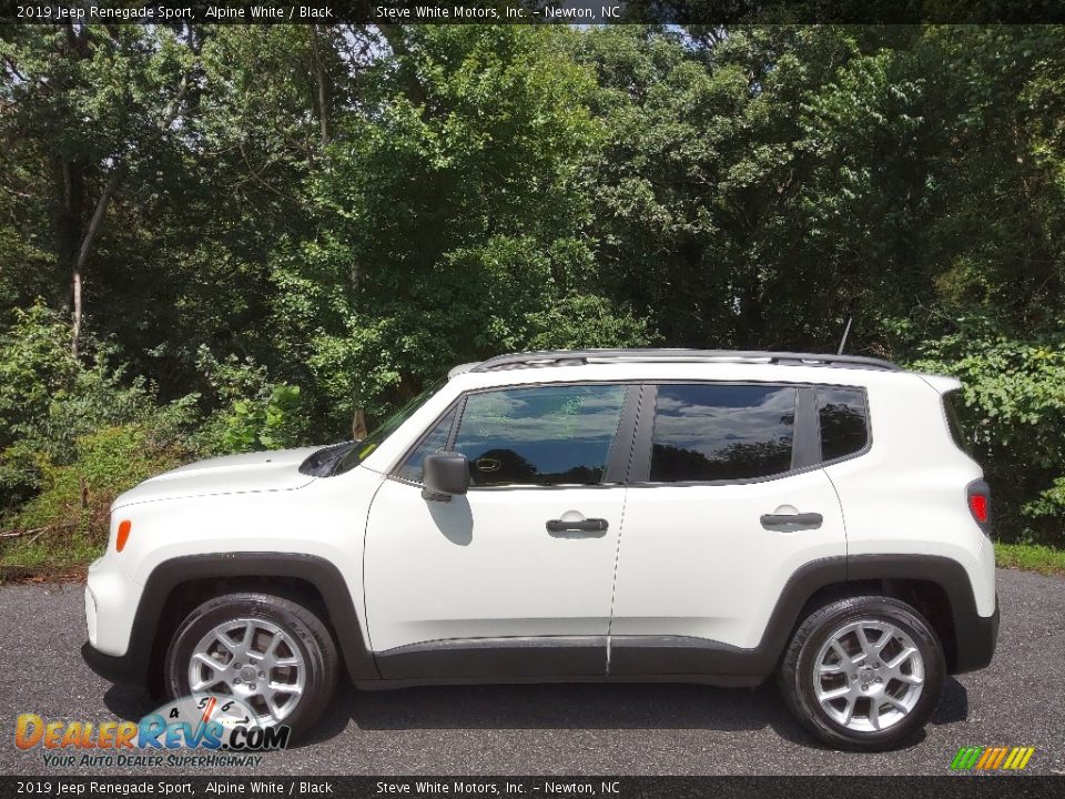 2019 Jeep Renegade Sport Alpine White / Black Photo #1