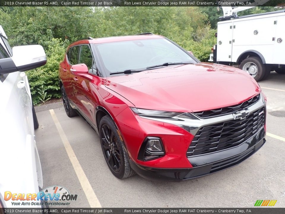 2019 Chevrolet Blazer RS AWD Cajun Red Tintcoat / Jet Black Photo #3