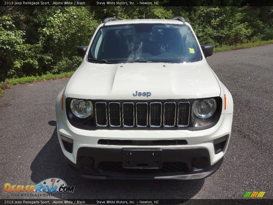 2019 Jeep Renegade Sport Alpine White / Black Photo #3