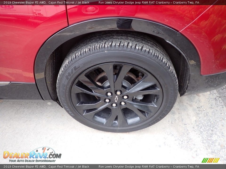 2019 Chevrolet Blazer RS AWD Cajun Red Tintcoat / Jet Black Photo #5