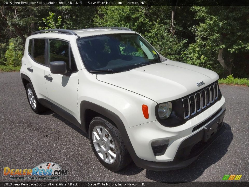 2019 Jeep Renegade Sport Alpine White / Black Photo #5