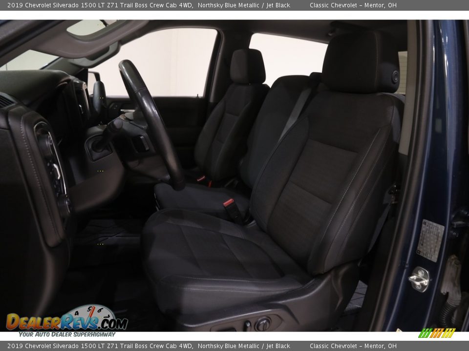 2019 Chevrolet Silverado 1500 LT Z71 Trail Boss Crew Cab 4WD Northsky Blue Metallic / Jet Black Photo #5