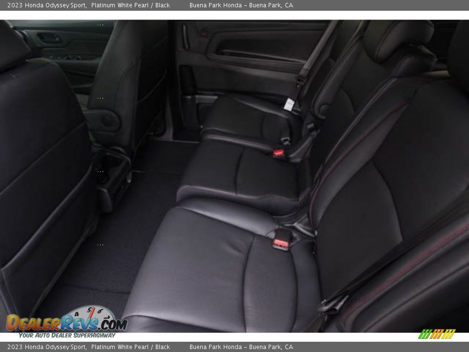 Rear Seat of 2023 Honda Odyssey Sport Photo #16