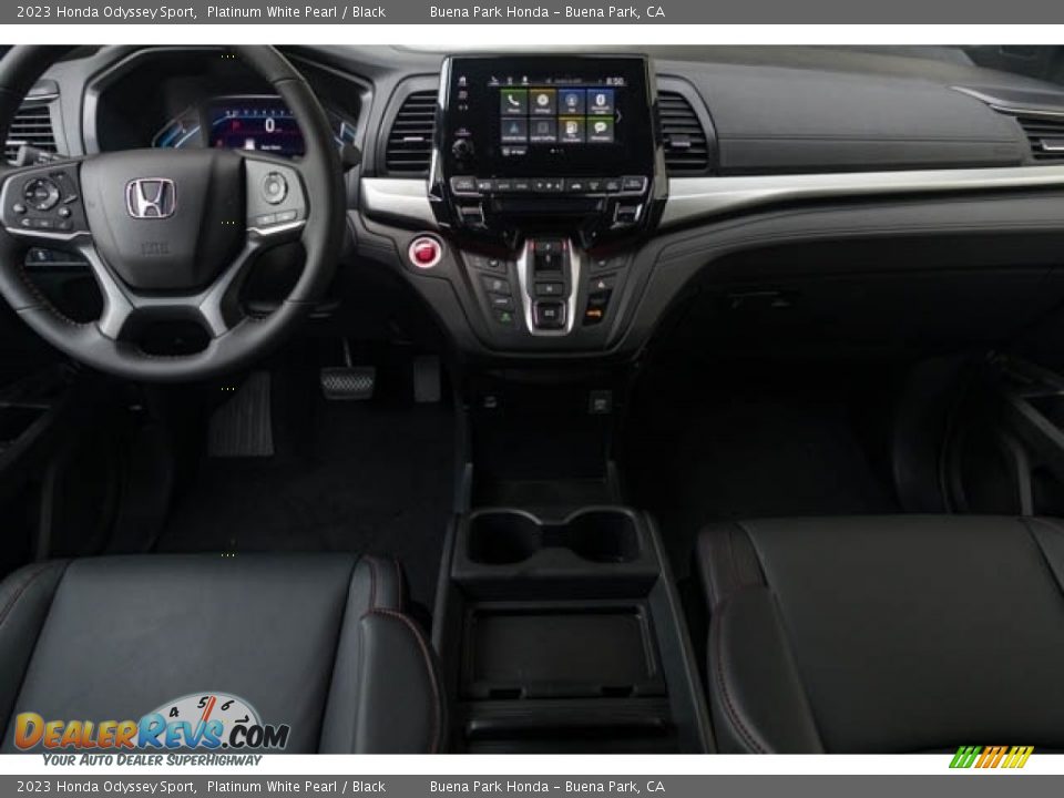 Black Interior - 2023 Honda Odyssey Sport Photo #17