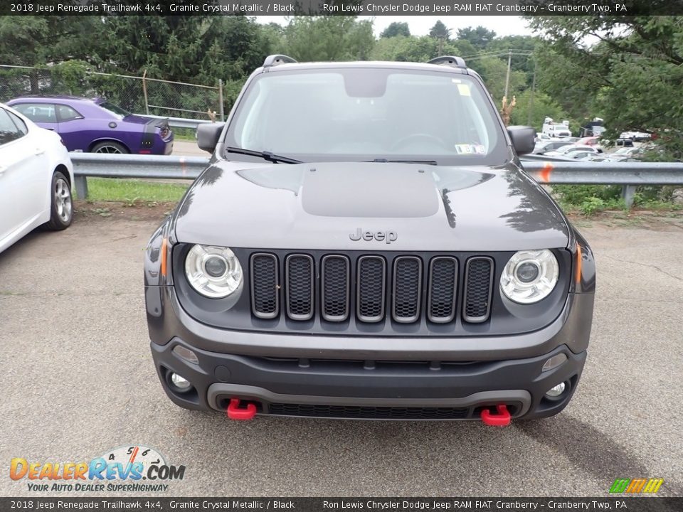 2018 Jeep Renegade Trailhawk 4x4 Granite Crystal Metallic / Black Photo #2