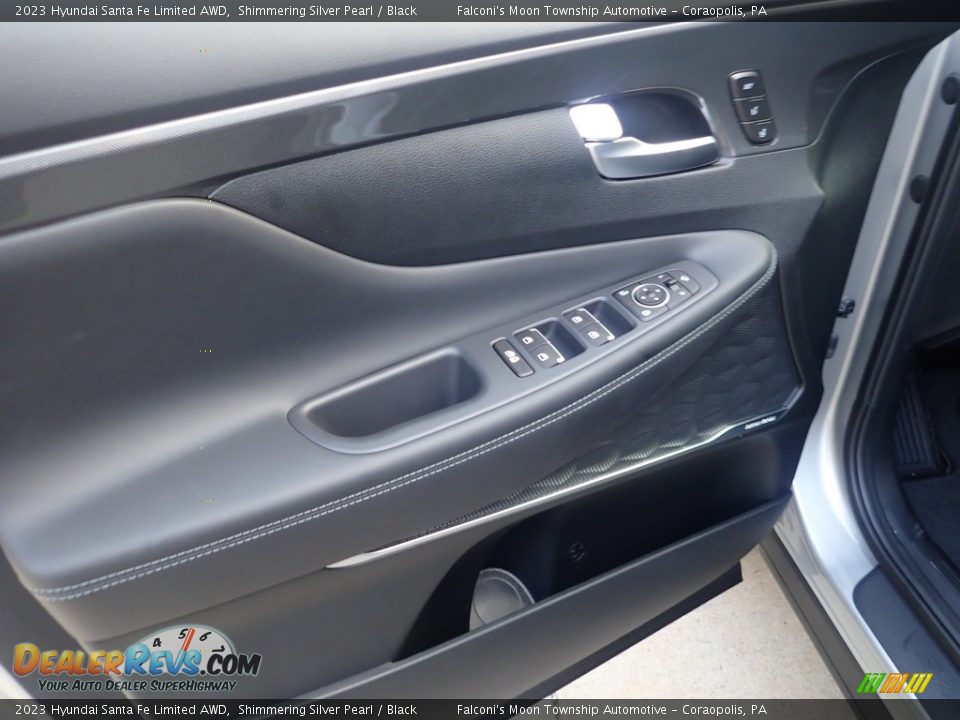 2023 Hyundai Santa Fe Limited AWD Shimmering Silver Pearl / Black Photo #14