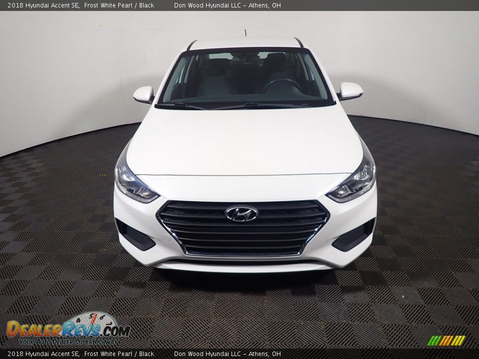 2018 Hyundai Accent SE Frost White Pearl / Black Photo #5