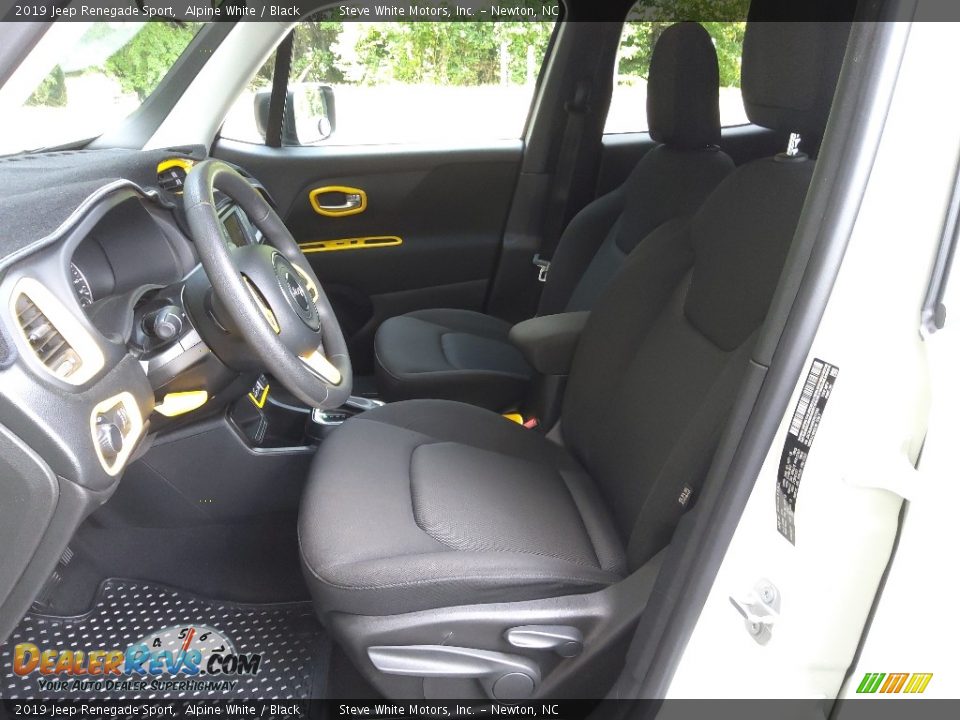 2019 Jeep Renegade Sport Alpine White / Black Photo #13