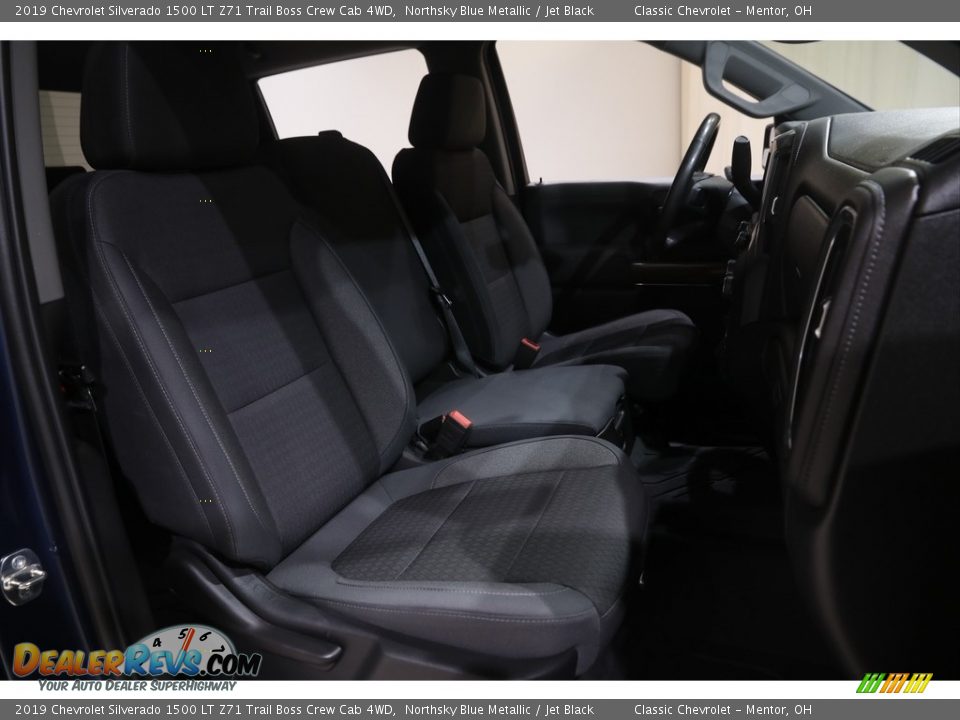 2019 Chevrolet Silverado 1500 LT Z71 Trail Boss Crew Cab 4WD Northsky Blue Metallic / Jet Black Photo #16
