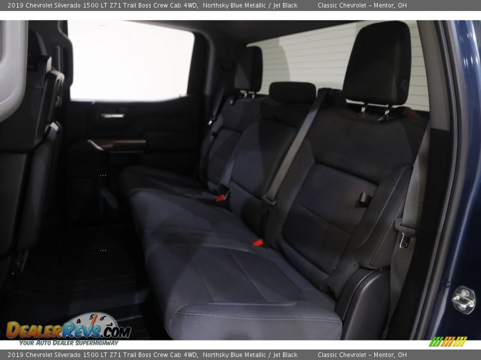 2019 Chevrolet Silverado 1500 LT Z71 Trail Boss Crew Cab 4WD Northsky Blue Metallic / Jet Black Photo #18