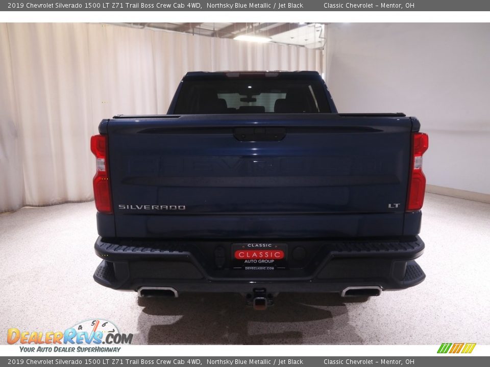 2019 Chevrolet Silverado 1500 LT Z71 Trail Boss Crew Cab 4WD Northsky Blue Metallic / Jet Black Photo #19