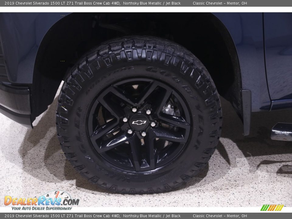 2019 Chevrolet Silverado 1500 LT Z71 Trail Boss Crew Cab 4WD Northsky Blue Metallic / Jet Black Photo #21