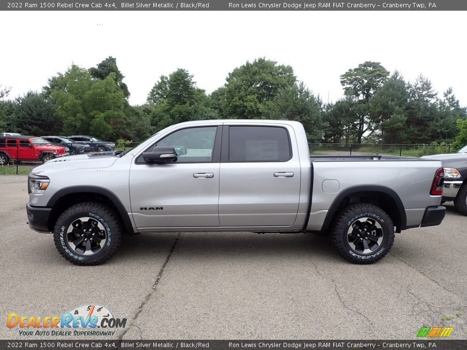 Billet Silver Metallic 2022 Ram 1500 Rebel Crew Cab 4x4 Photo #2