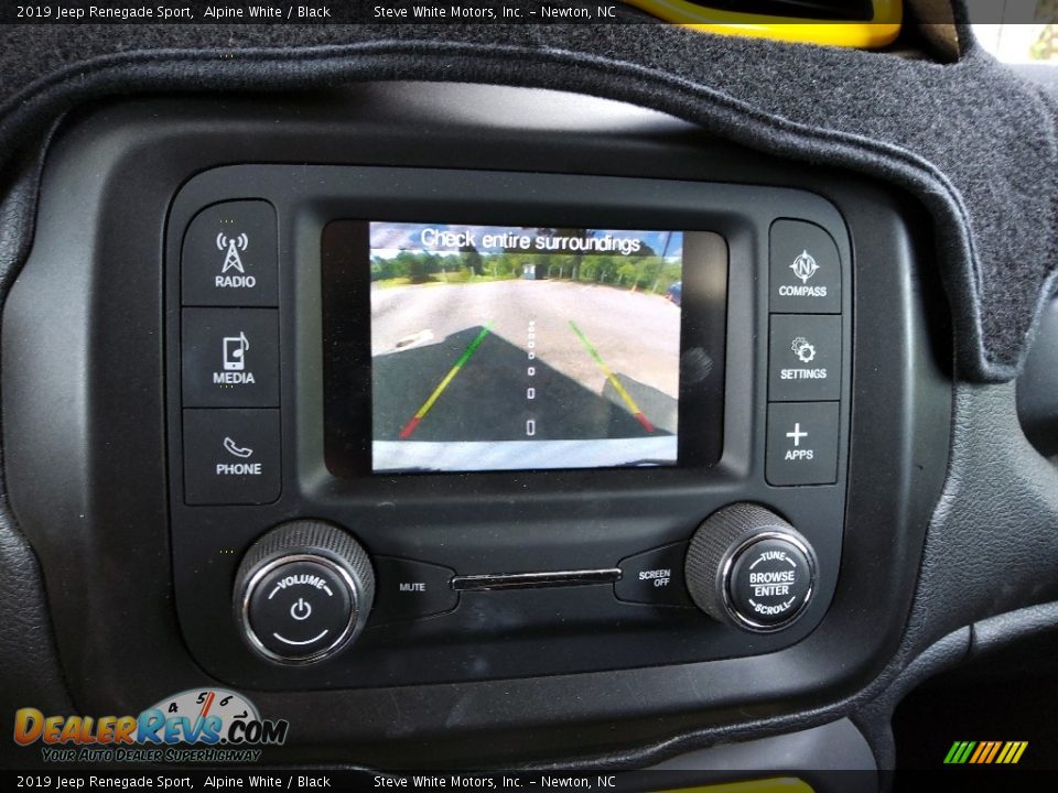 2019 Jeep Renegade Sport Alpine White / Black Photo #25