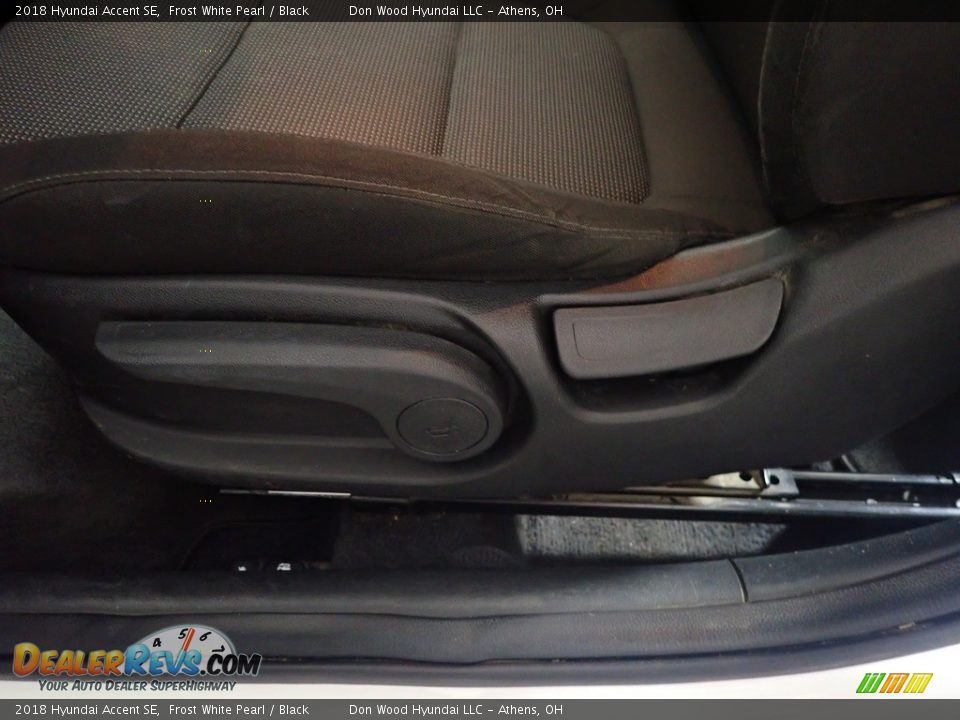 2018 Hyundai Accent SE Frost White Pearl / Black Photo #23